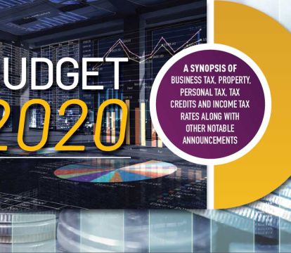 Image for article Budget 2020.
